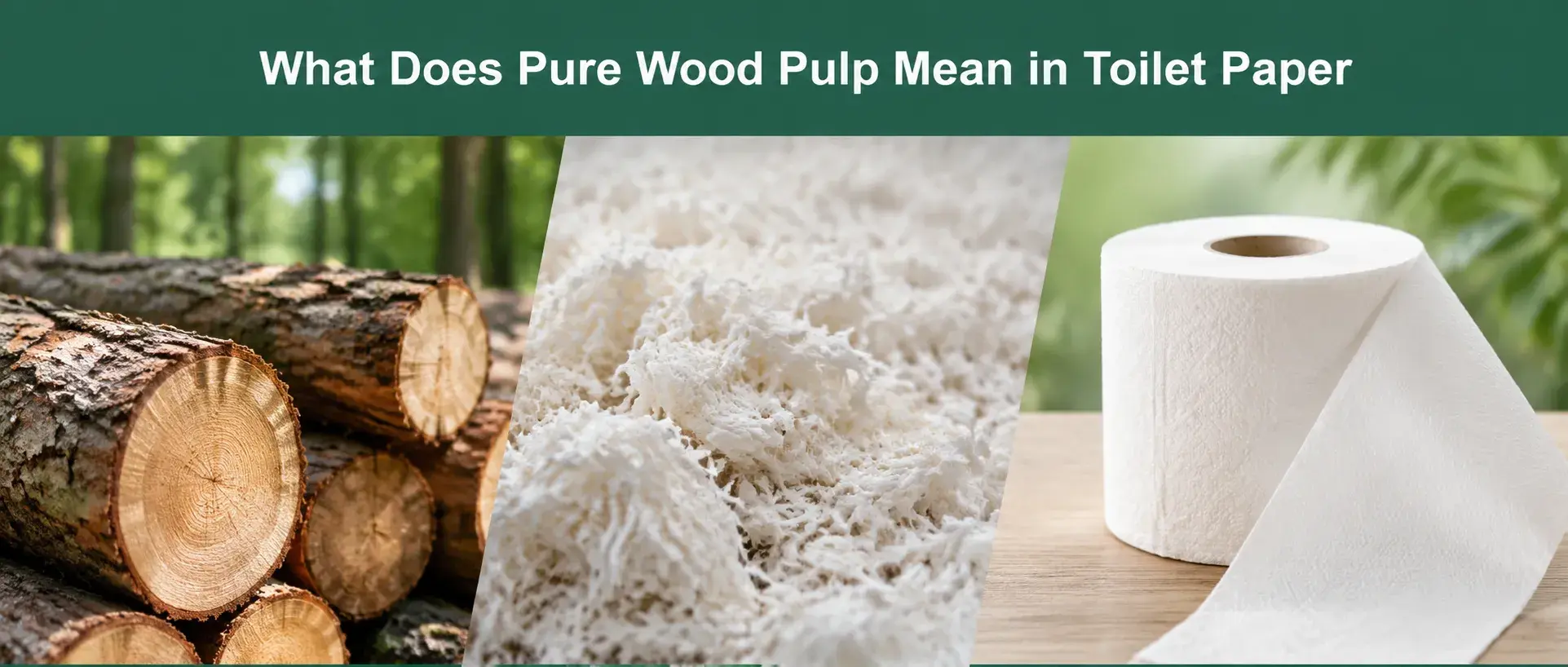 What Does Pure Wood Pulp Mean in Toilet Paper What Does Pure Wood Pulp Mean in Toilet Paper