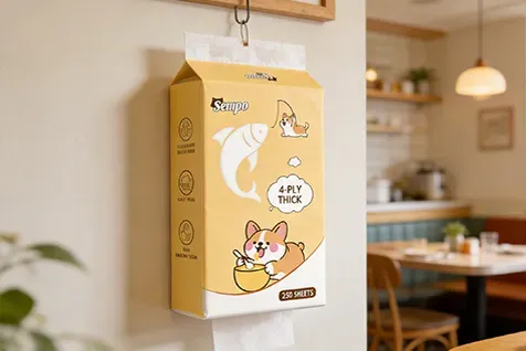 Commercial Hanging Tissue