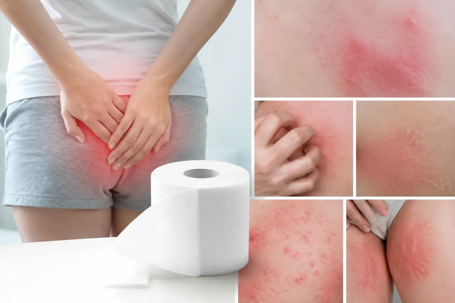 Common Symptoms and Reactions from Using Regular Toilet Paper Common Symptoms and Reactions from Using Regular Toilet Paper