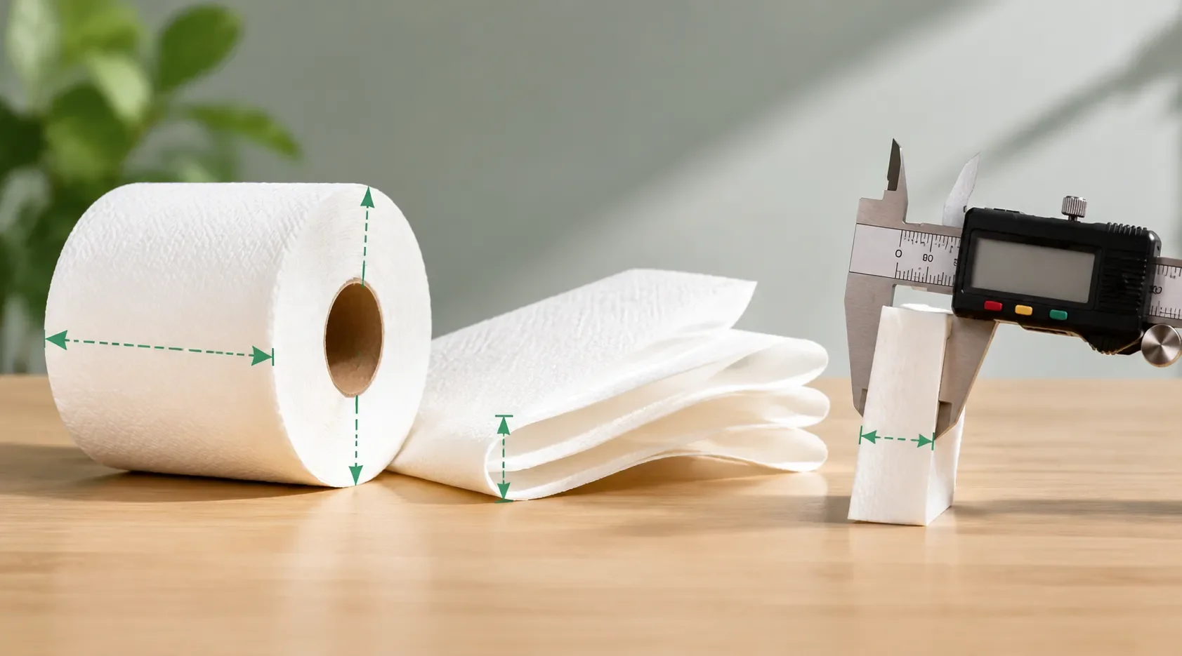 Roll Size Ply and Sheet Thickness