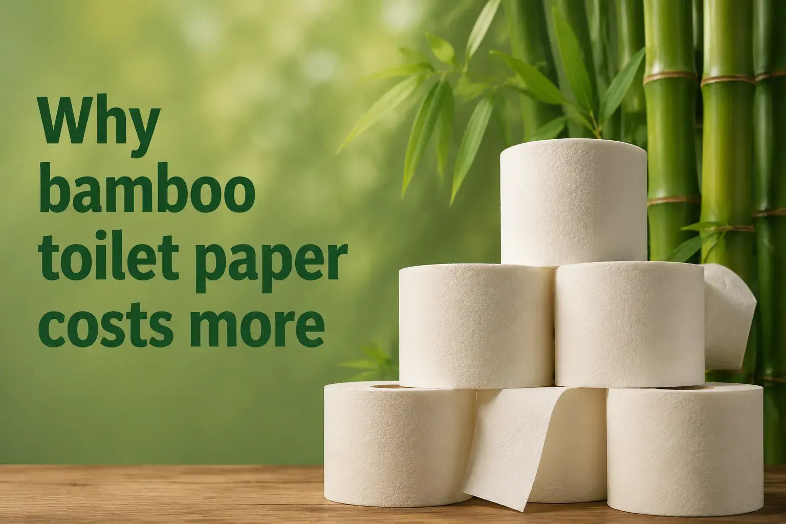 Why bamboo toilet paper costs more Why bamboo toilet paper costs more
