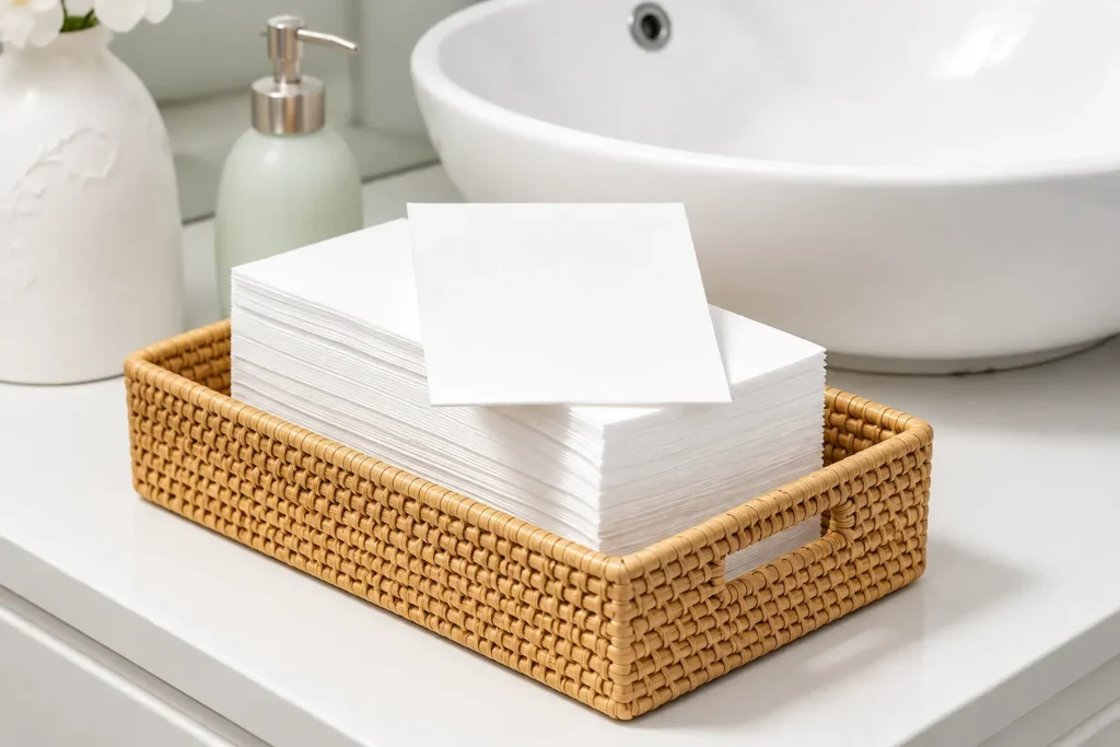 Bathroom Paper Napkins 1