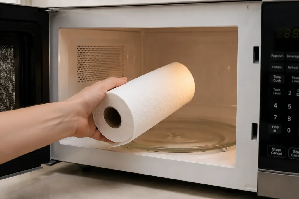 Can You Put Paper Towels in the Microwave
