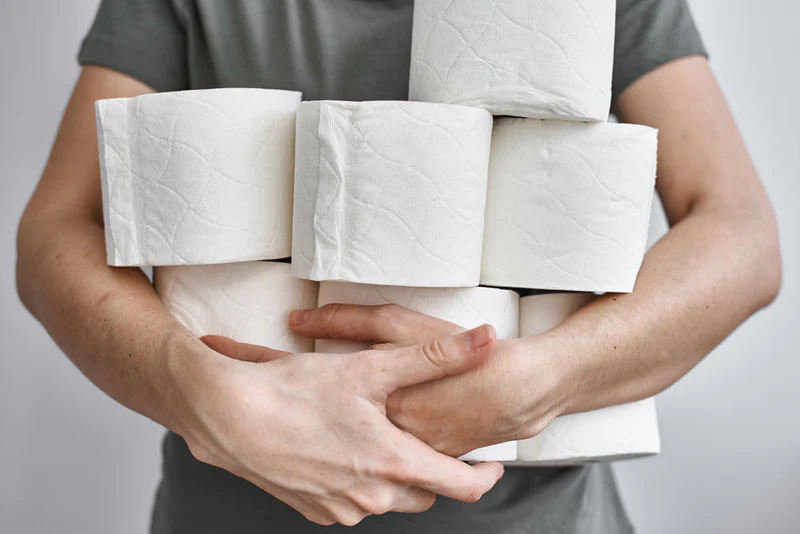 Household essential toilet paper