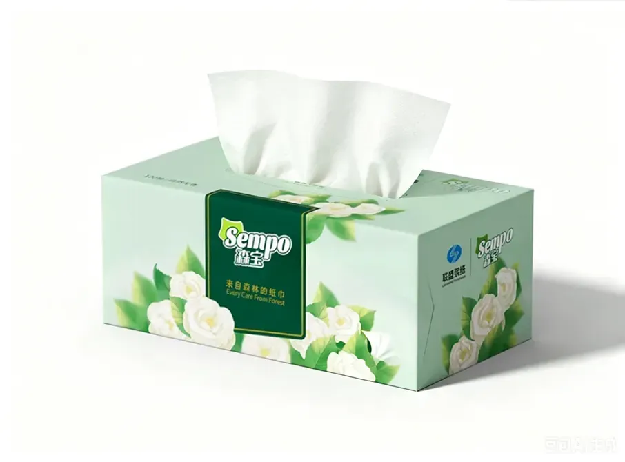 Standard Box Facial Tissue