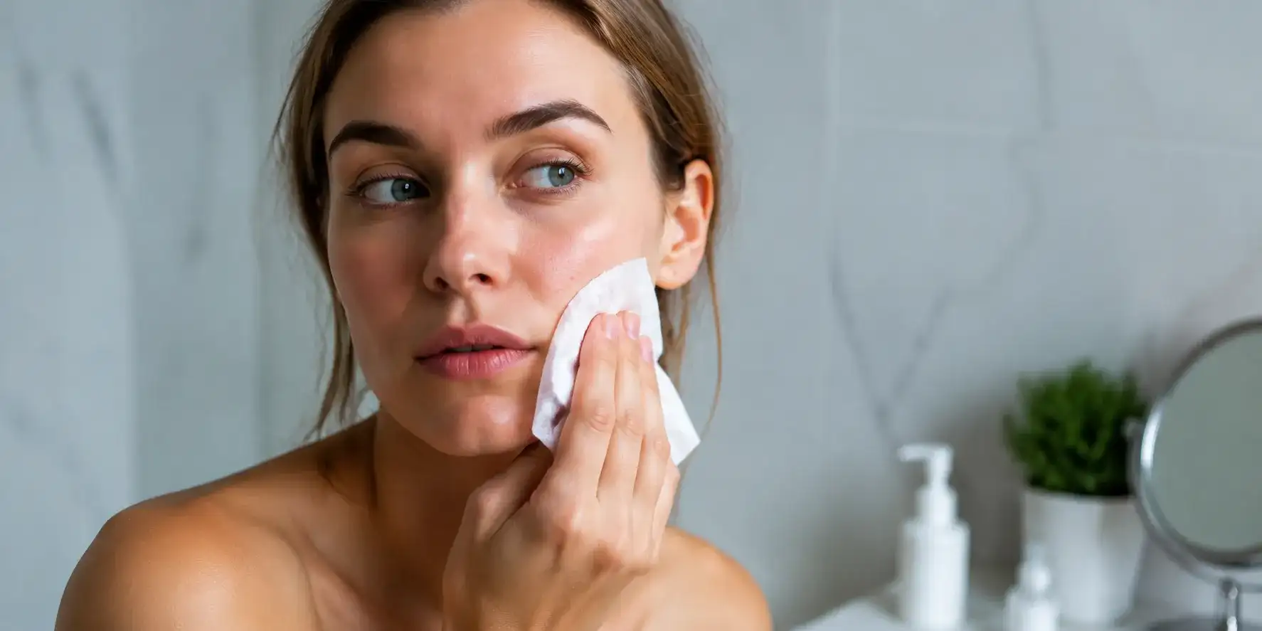 Tissue Is Bad For Your Face