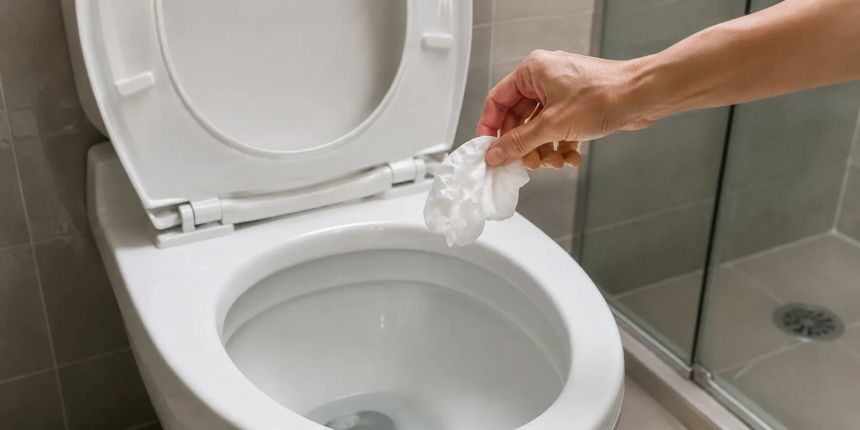 What Happens If You Flush Napkins Down the Toilet Drain