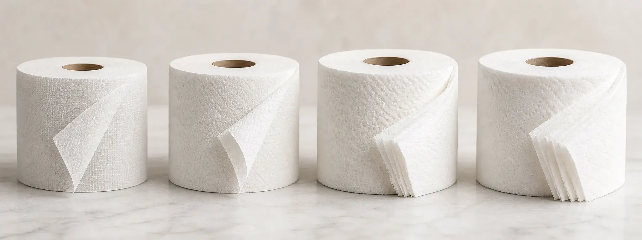 1 Ply 2 Ply 3 Ply And 4 Ply Toilet Paper
