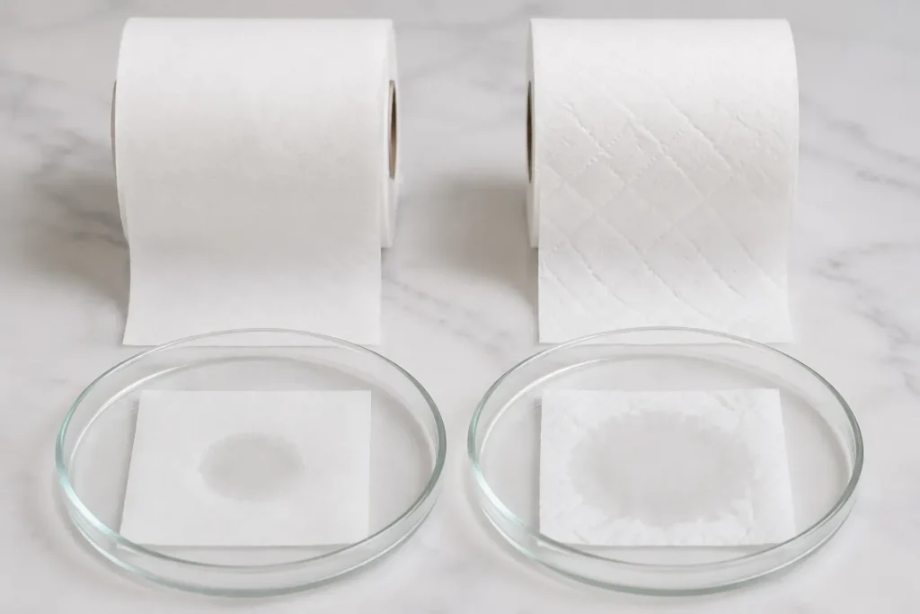 Does Embossed Toilet Paper Absorb Better